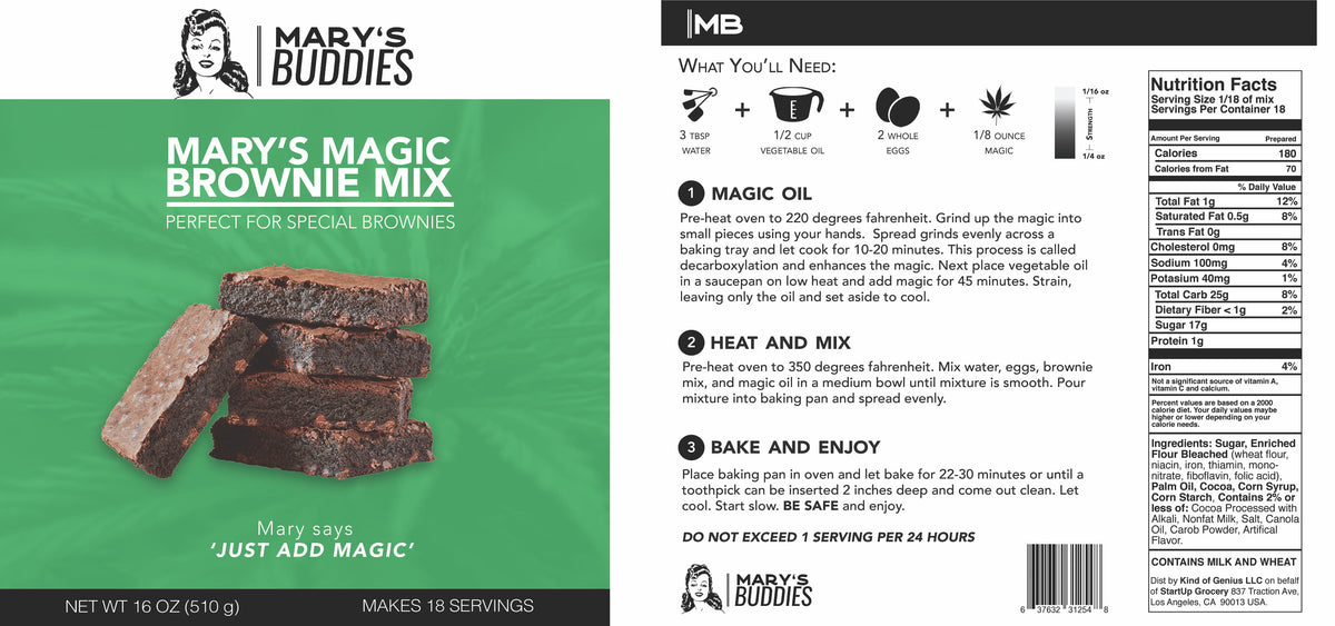 Magic Brownie Mix – Startup Grocery