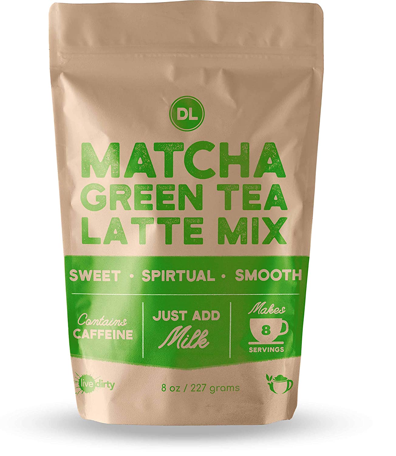 Matcha Green Tea Latte Mix | Just add milk or water | Makes 8 servings