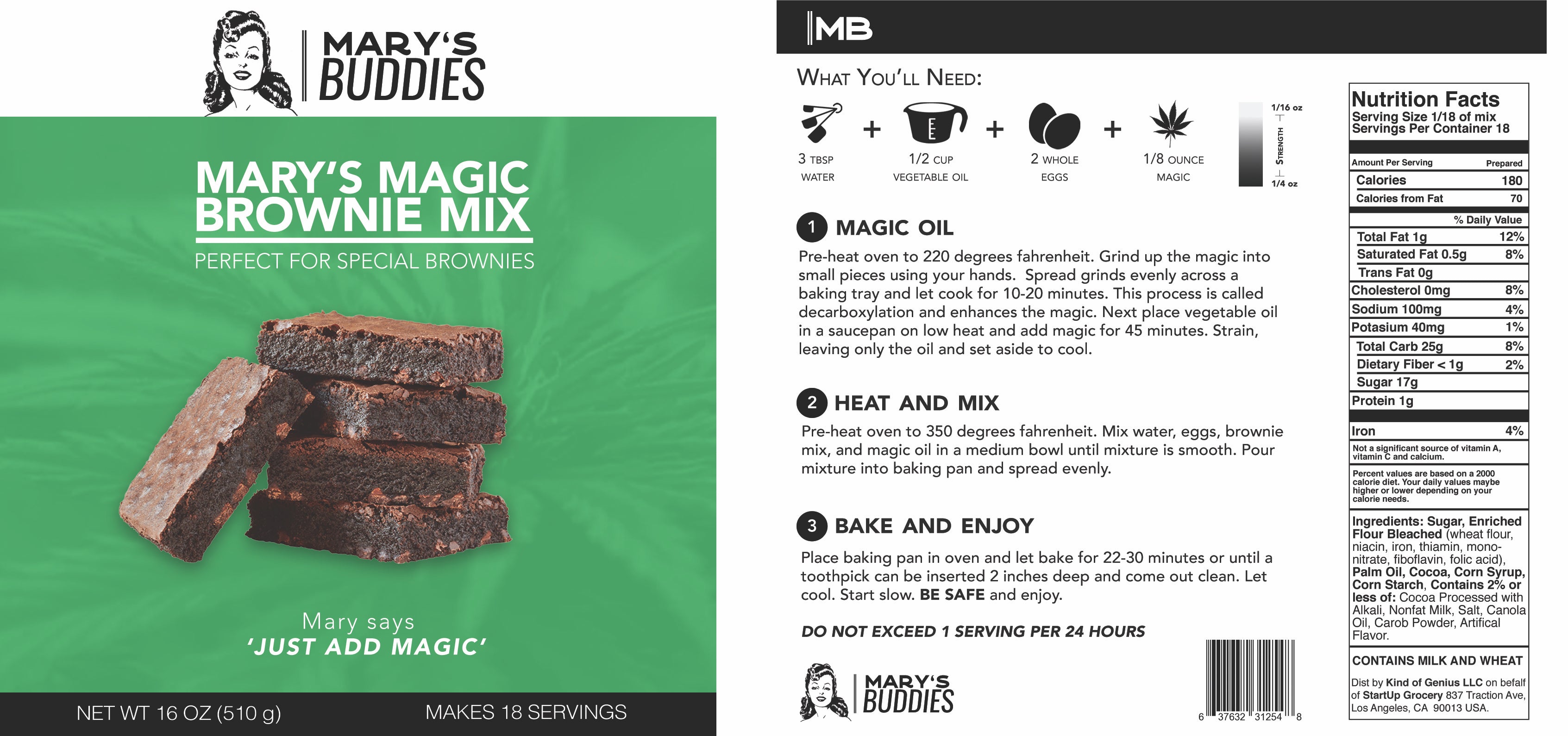 Magic Brownie Mix