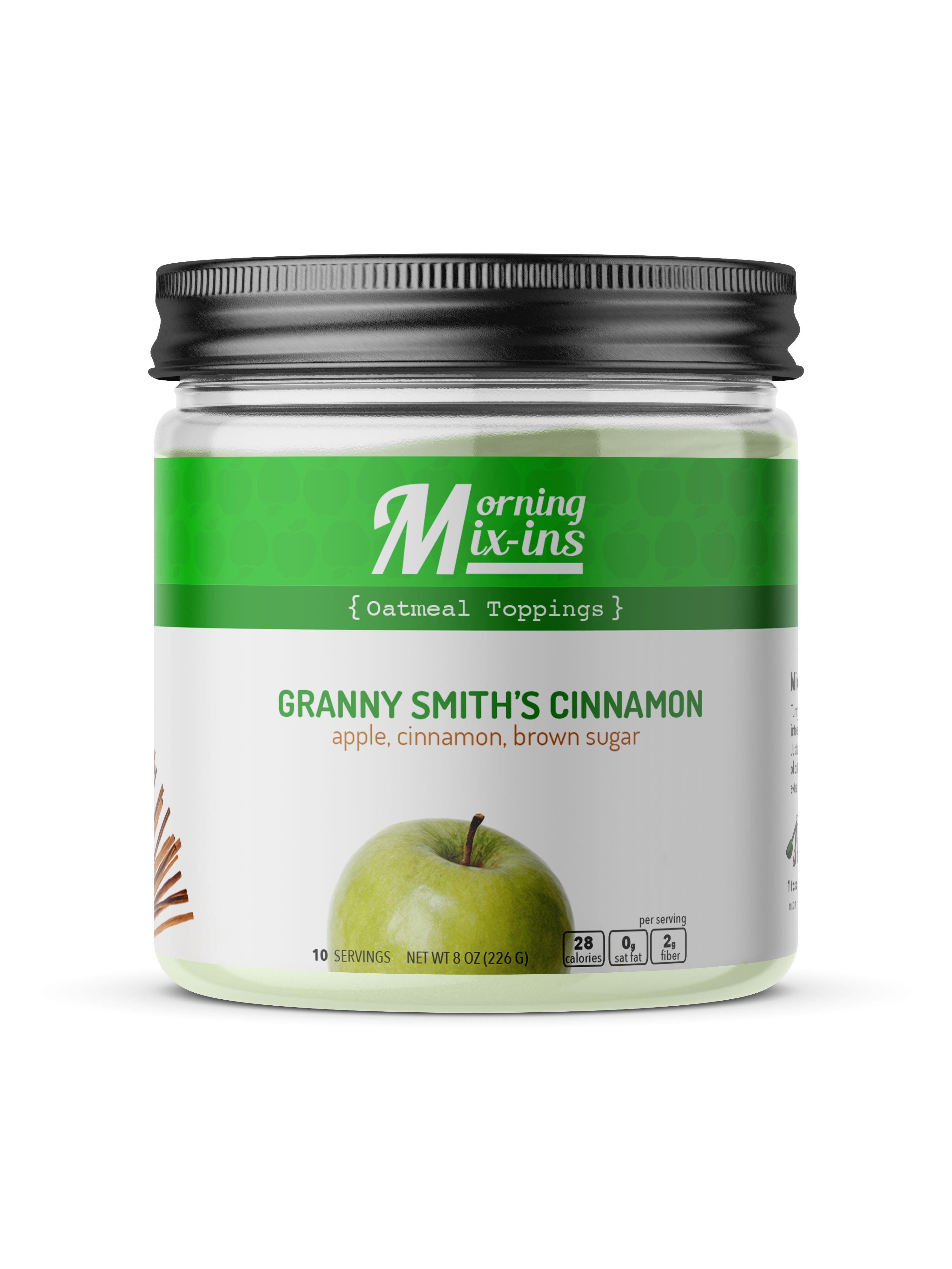 Morning Mix-ins Granny Smith's Apple Oatmeal Enhancer | Apple Cinnamon Brown Sugar | Healthy Oatmeal Toppers